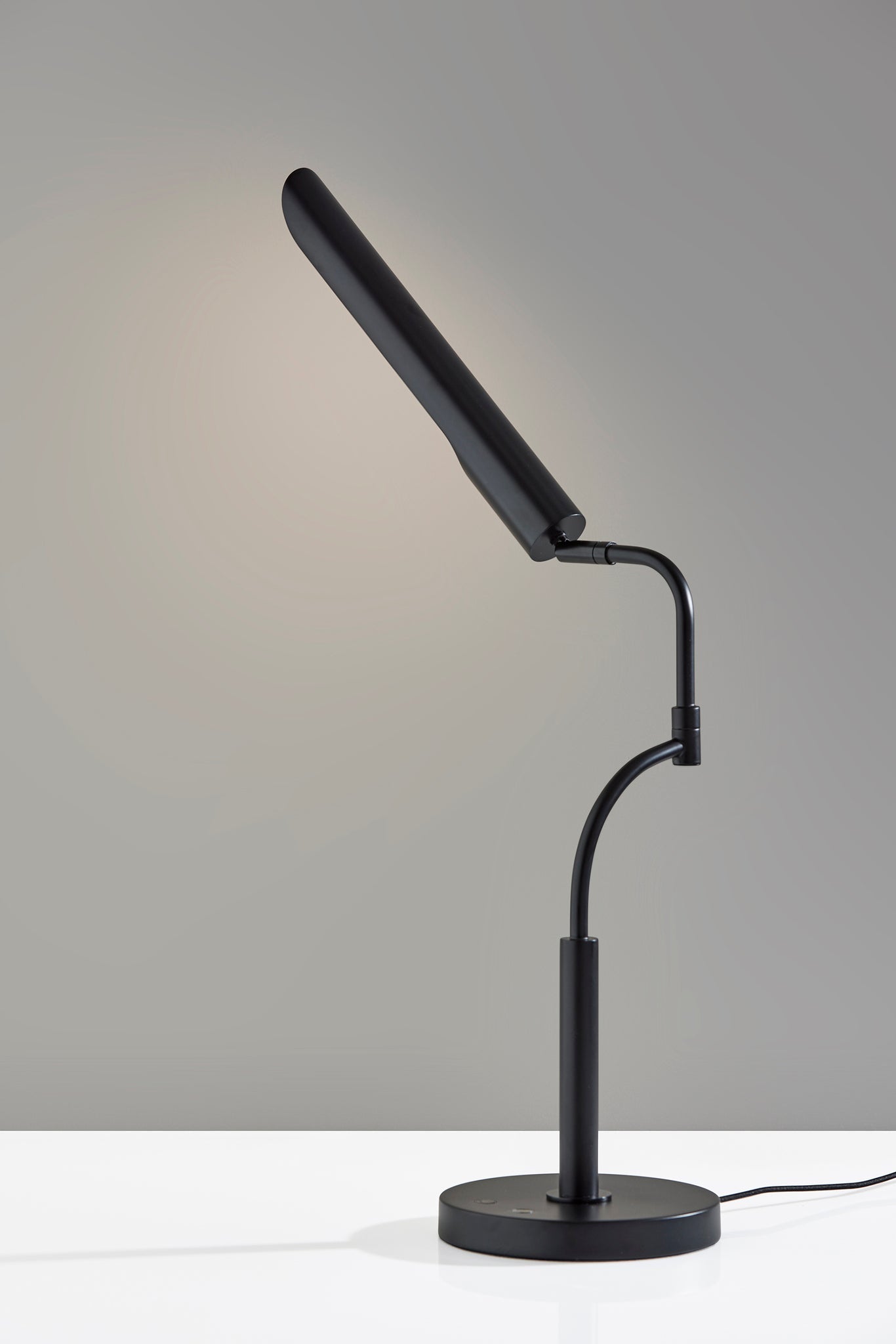 Zane LED Desk Lamp w. Smart Switch- Black-Lighting-DECOROLALA