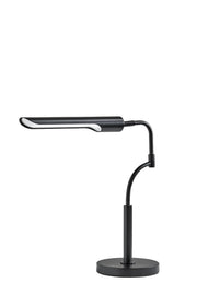 Zane LED Desk Lamp w. Smart Switch- Black-Lighting-DECOROLALA