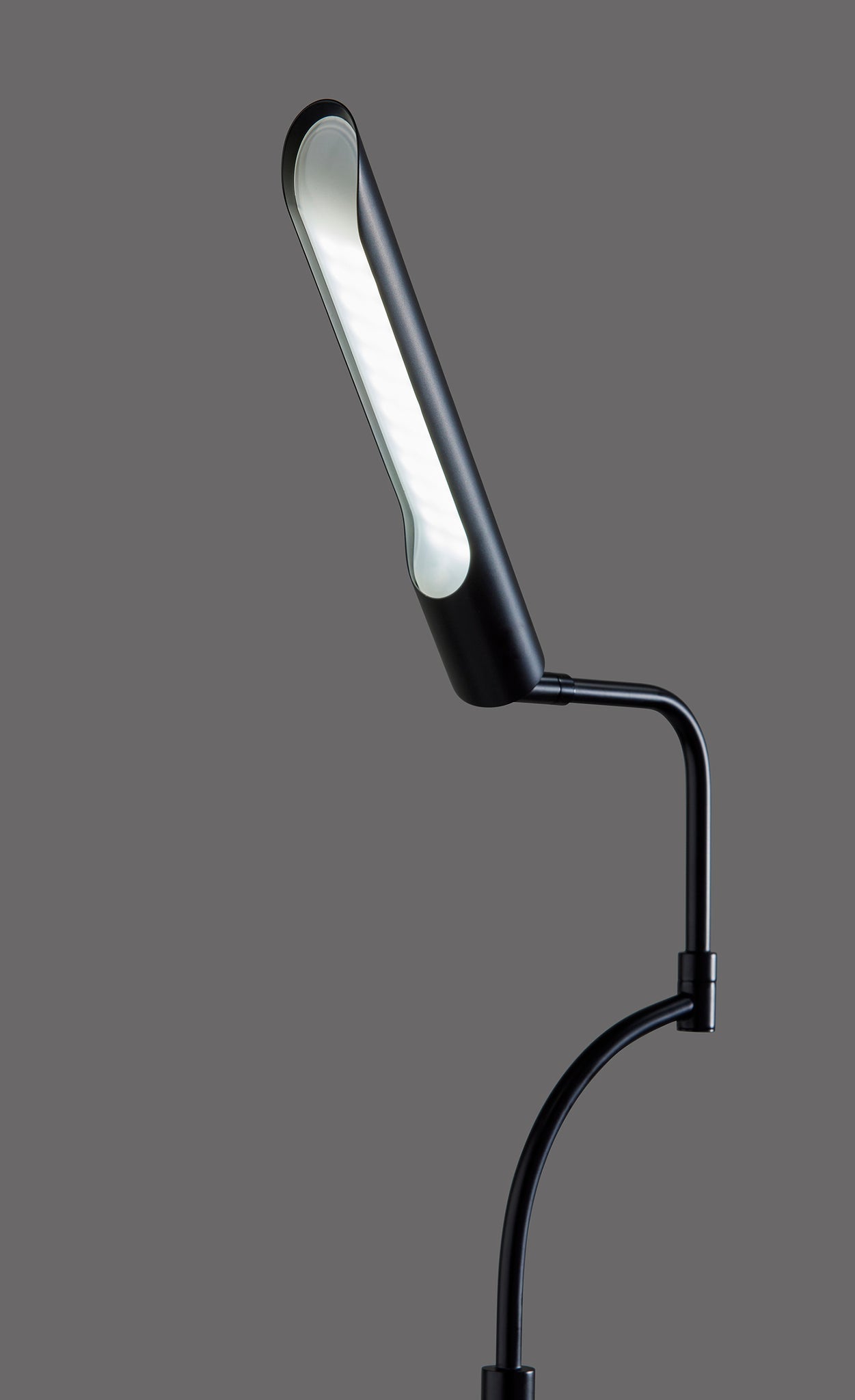 Zane LED Floor Lamp w. Smart Switch- Black-Lighting-DECOROLALA
