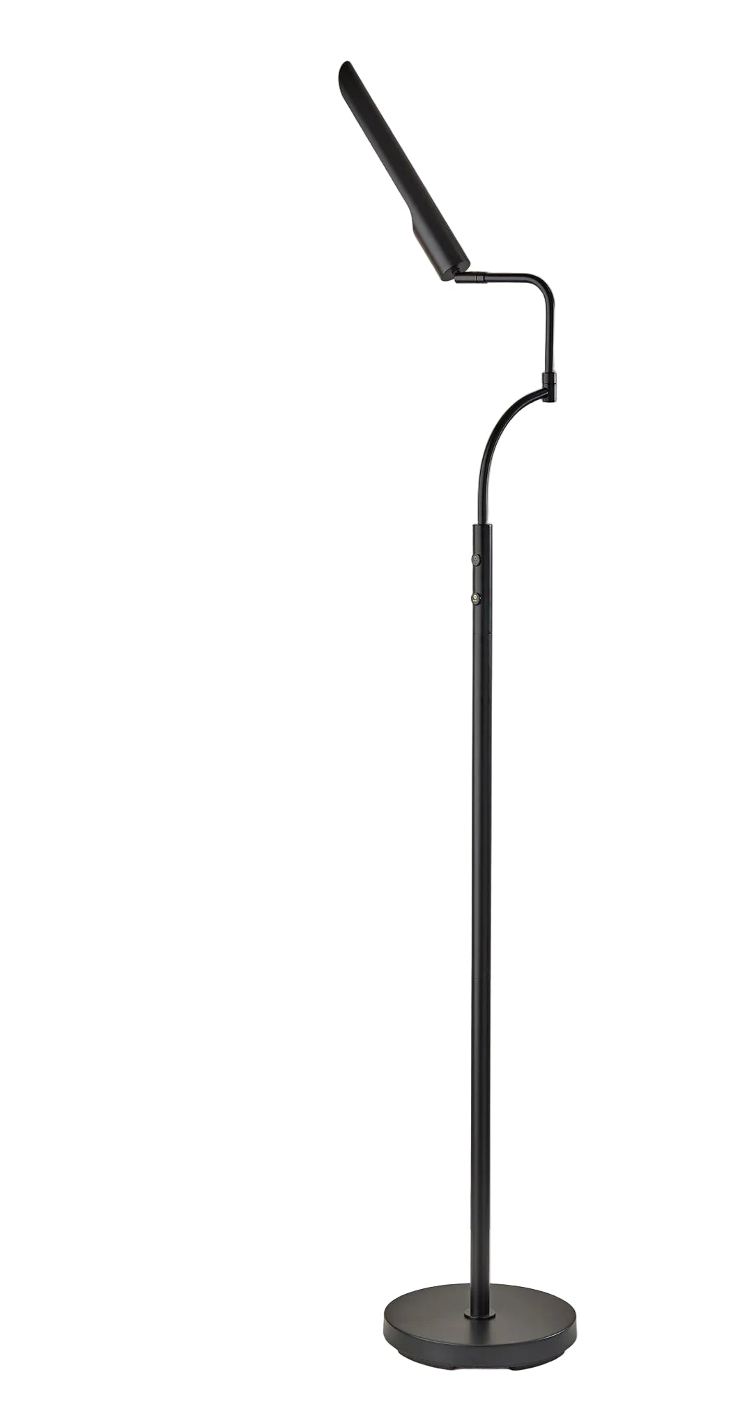 Zane LED Floor Lamp w. Smart Switch- Black-Lighting-DECOROLALA