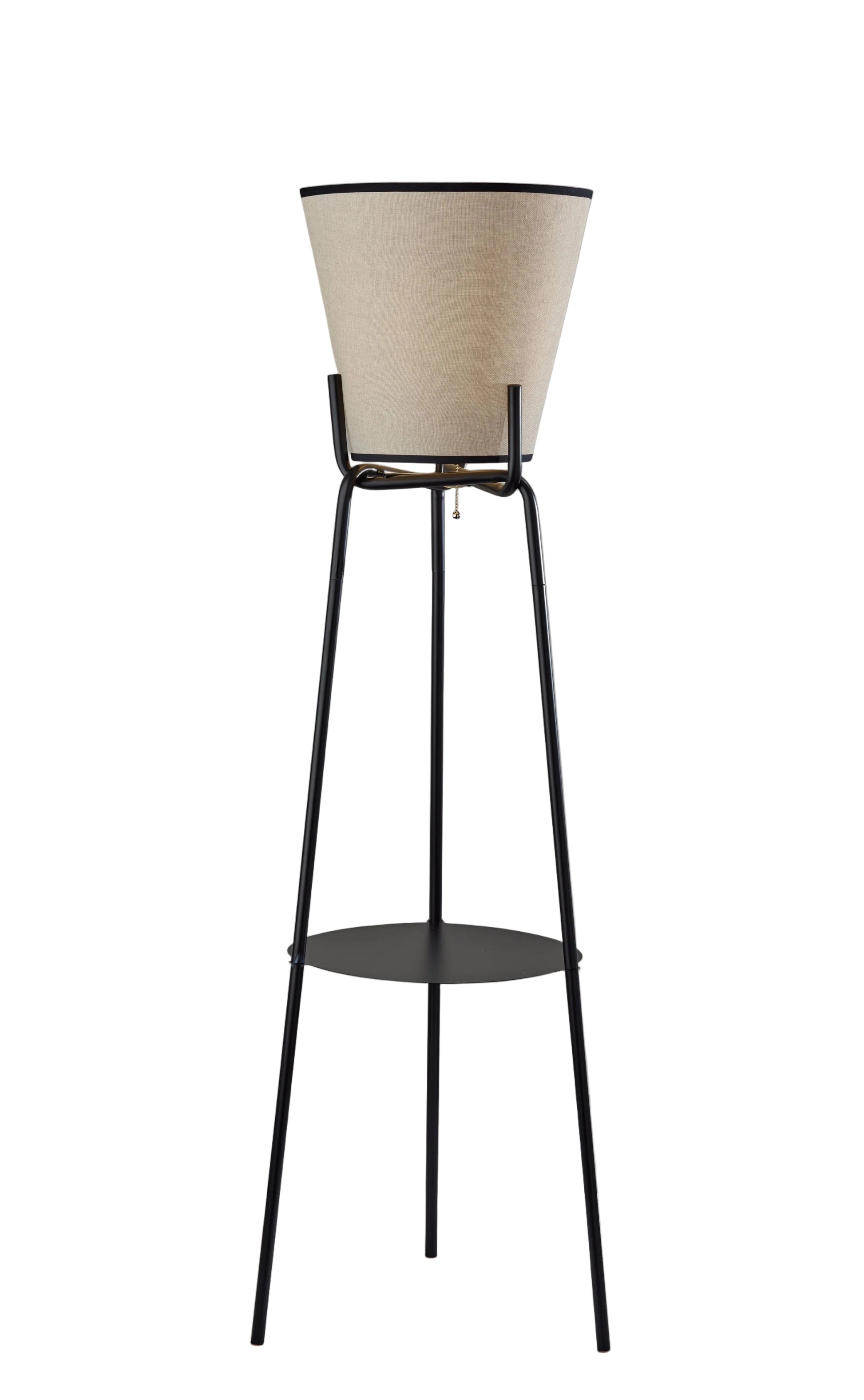 Zeek Shelf Floor Lamp-Lighting-DECOROLALA