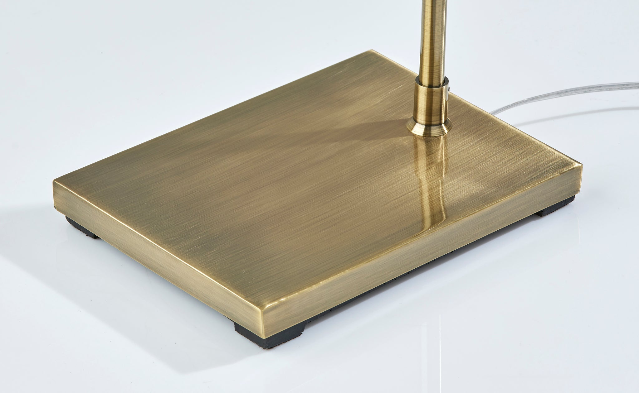 Zion Floor Lamp - Antique Brass-Lighting-DECOROLALA