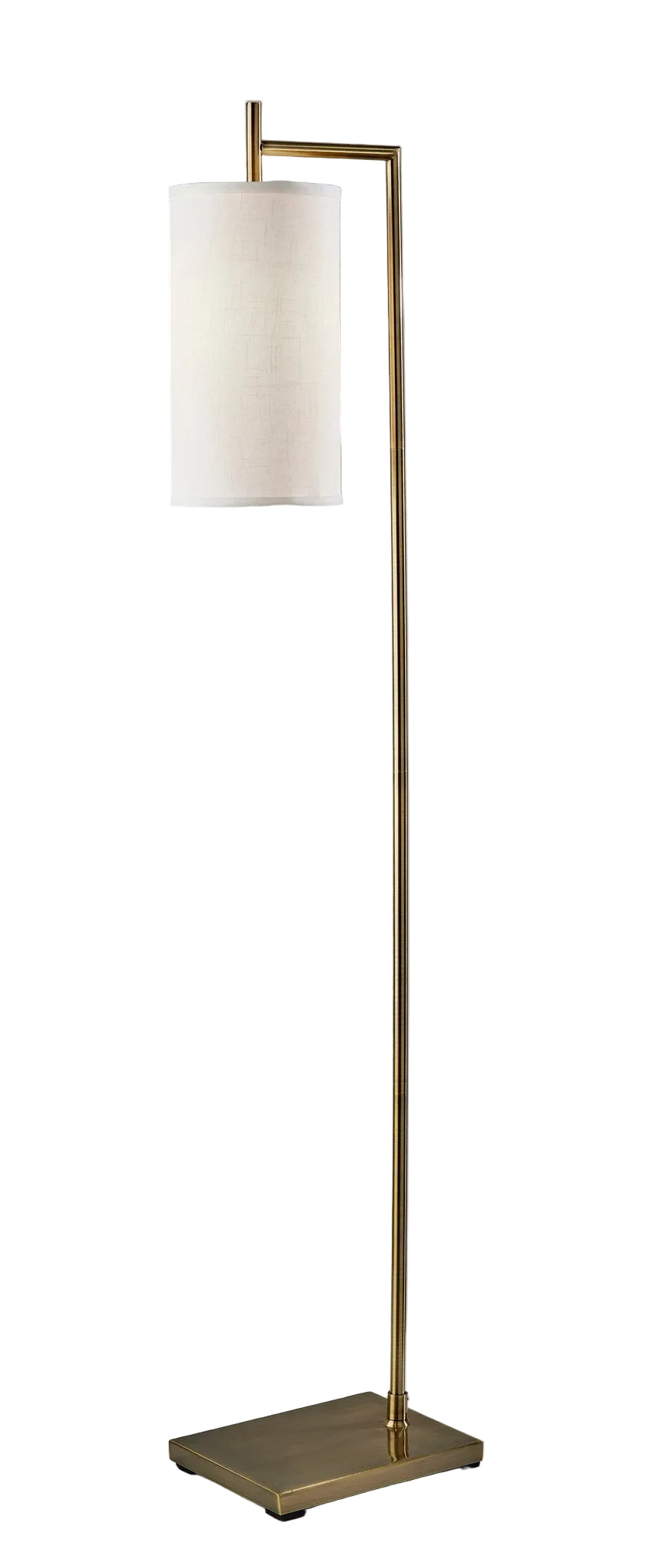 Zion Floor Lamp - Antique Brass-Lighting-DECOROLALA