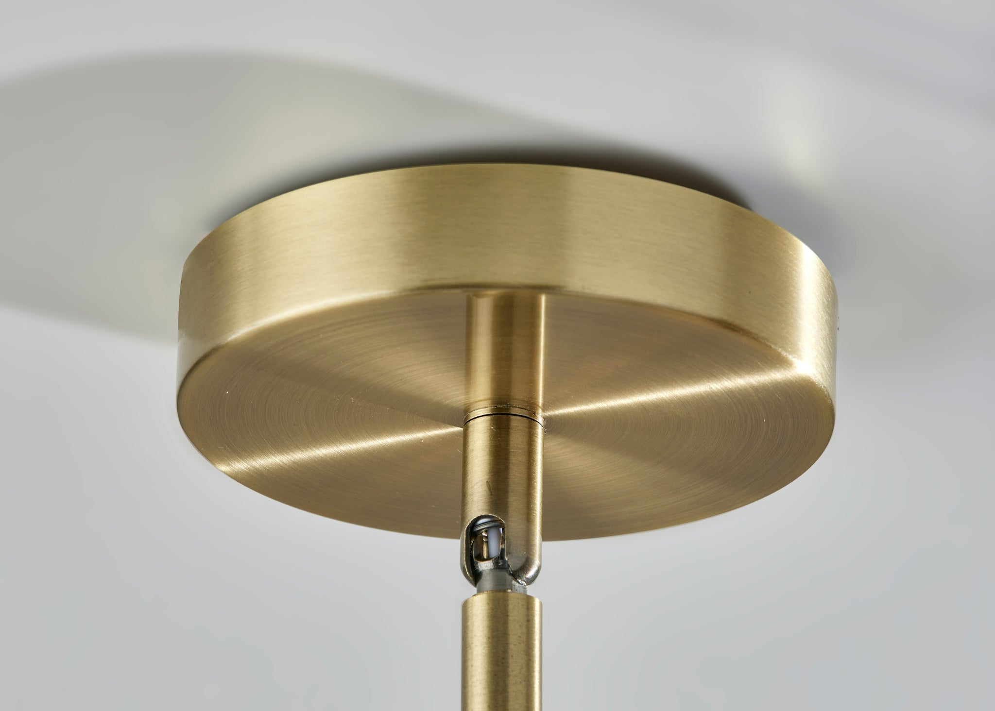 Zoe 3-Light Chandelier Vintage Brass Adjustable-Lighting-DECOROLALA