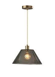 Zoe Pendant Lamp - Vintage Brass-Lighting-DECOROLALA