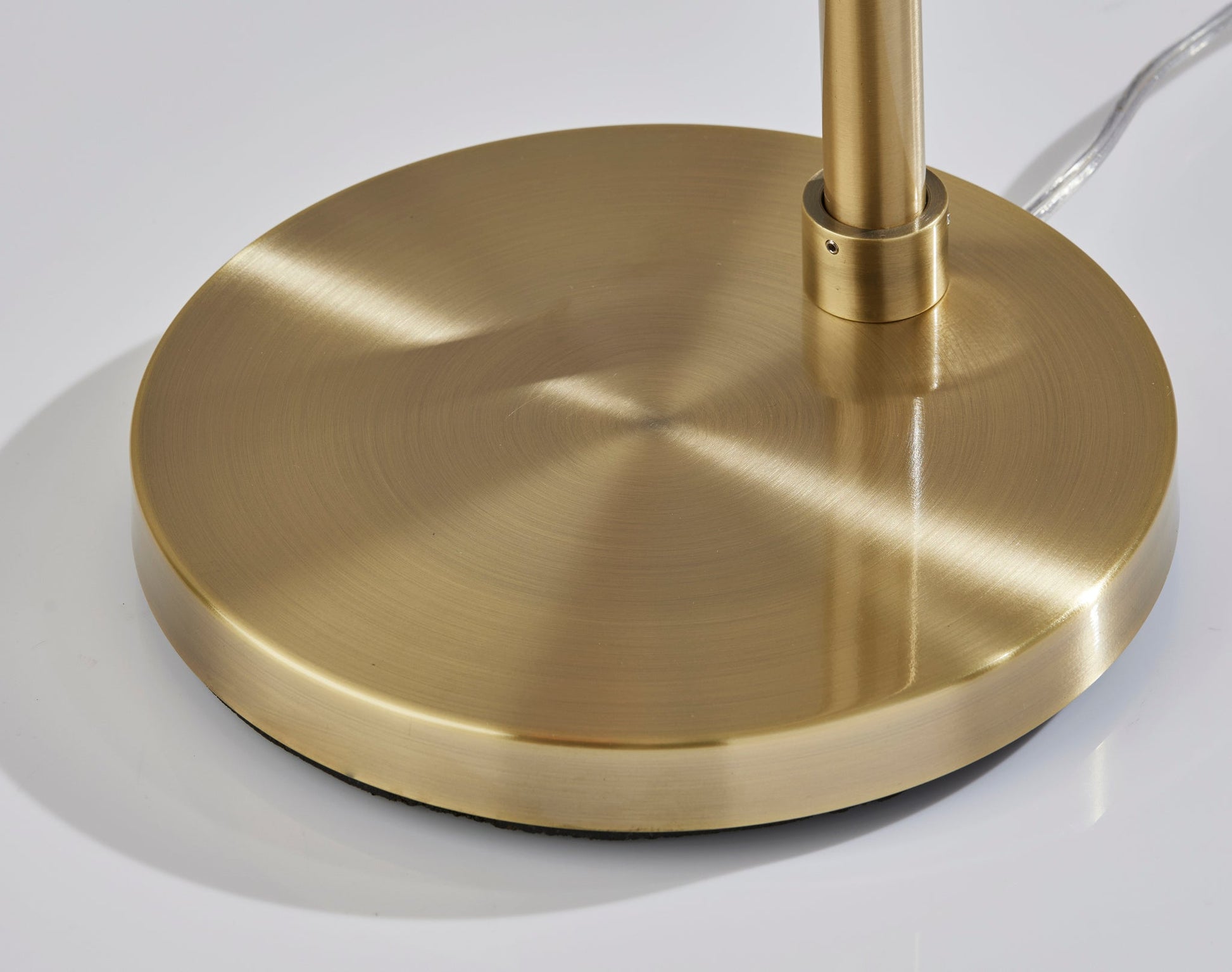 Zoe Vintage Floor Lamp - Antique Brass-Lighting-DECOROLALA
