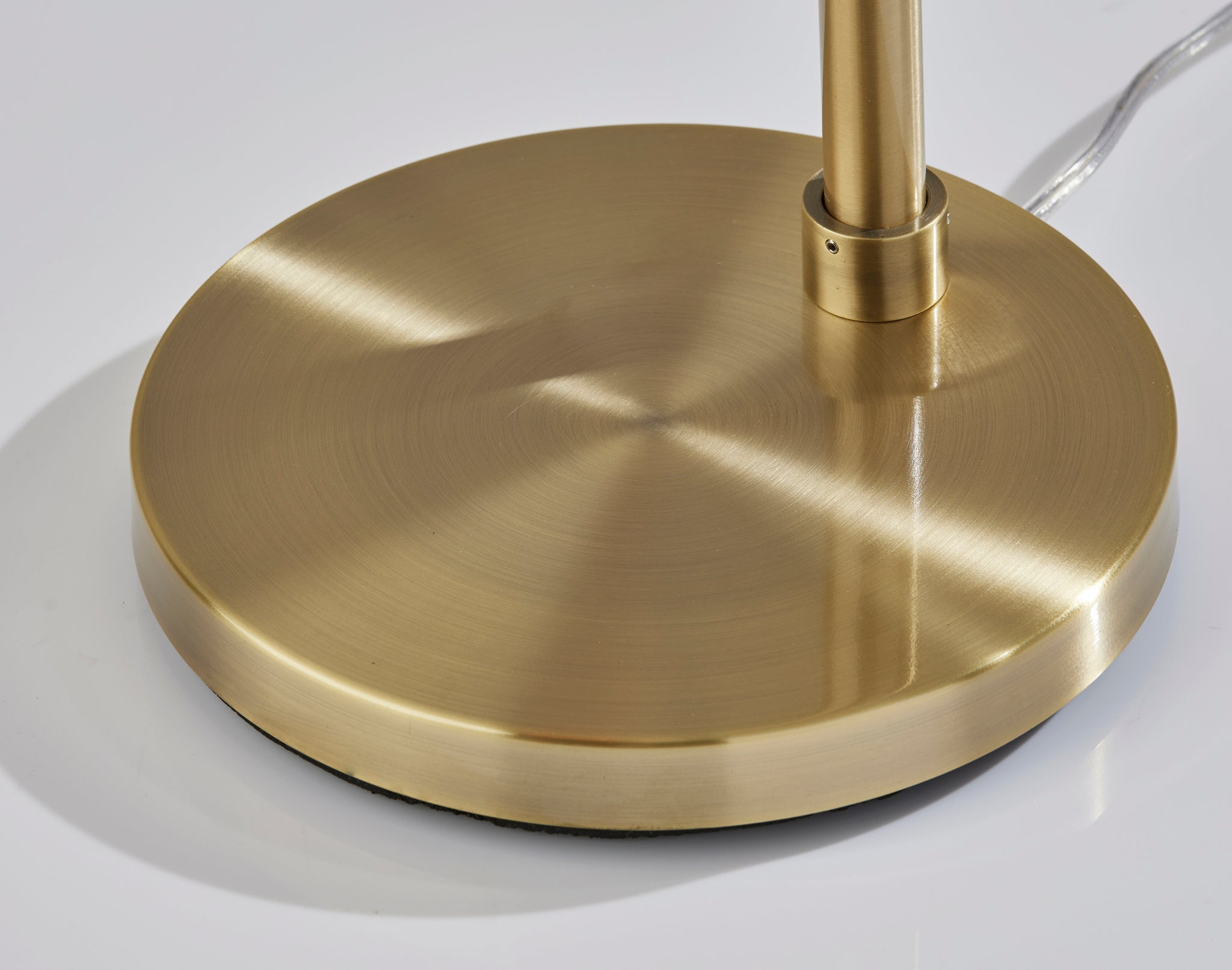 Zoe Vintage Floor Lamp - Antique Brass-Lighting-DECOROLALA