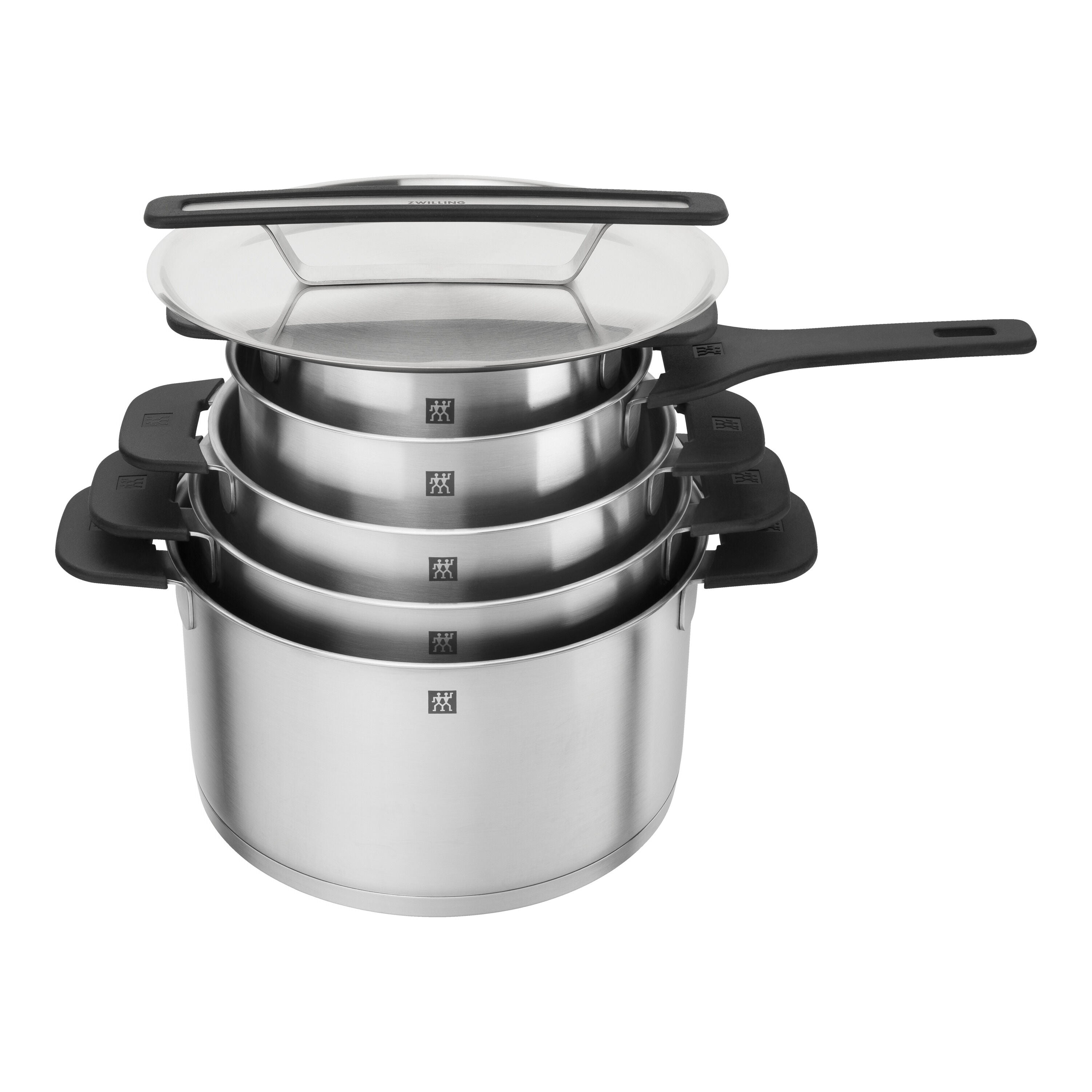 Zwilling More 5-Piece Stainless Steel Pot Set - Induction Safe-DECOROLALA