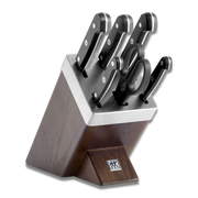 Zwilling Self-Sharpening 7-Piece Knife Block - Brown-Knife Set-DECOROLALA