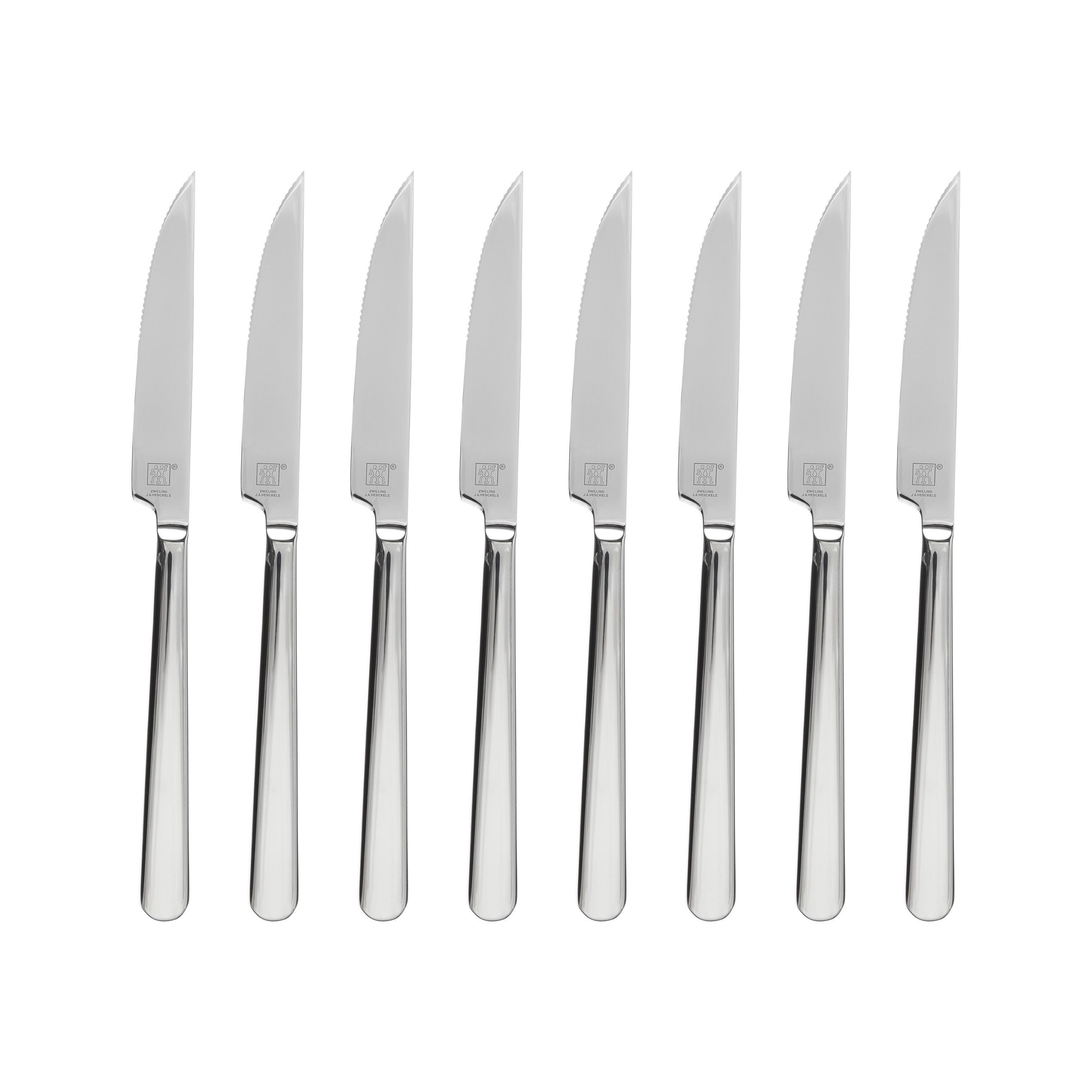 ZWILLING Joy Pot Set With Bonus Steak Set, 12 Piece 18/10 Stainless Steel-n/a-DECOROLALA