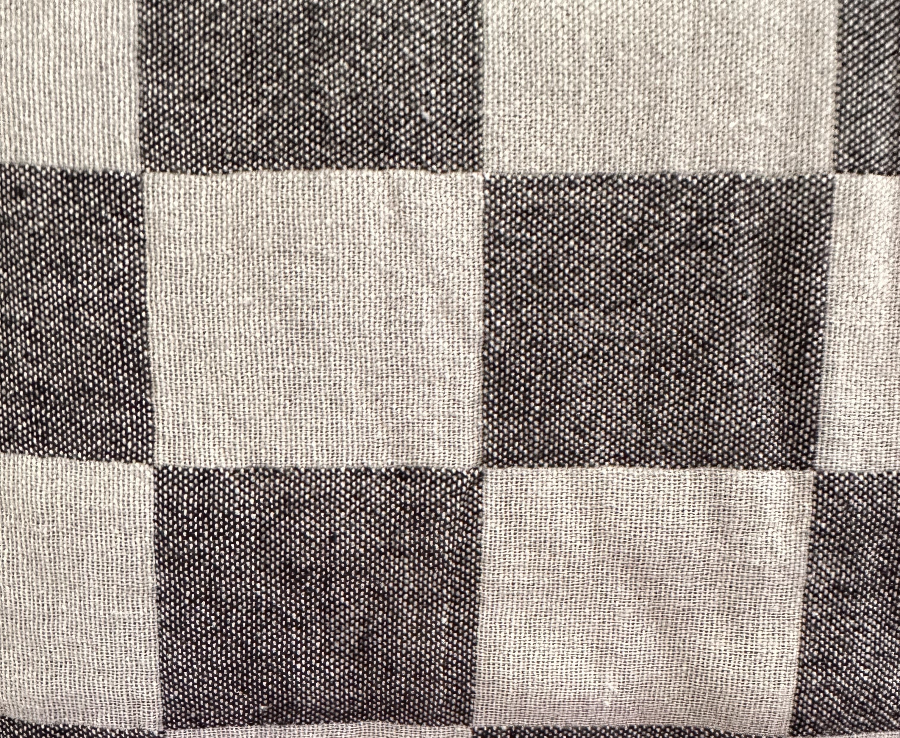 CHECKERED TURKISH COTTON THROW-Turkish Throw-DECOROLALA