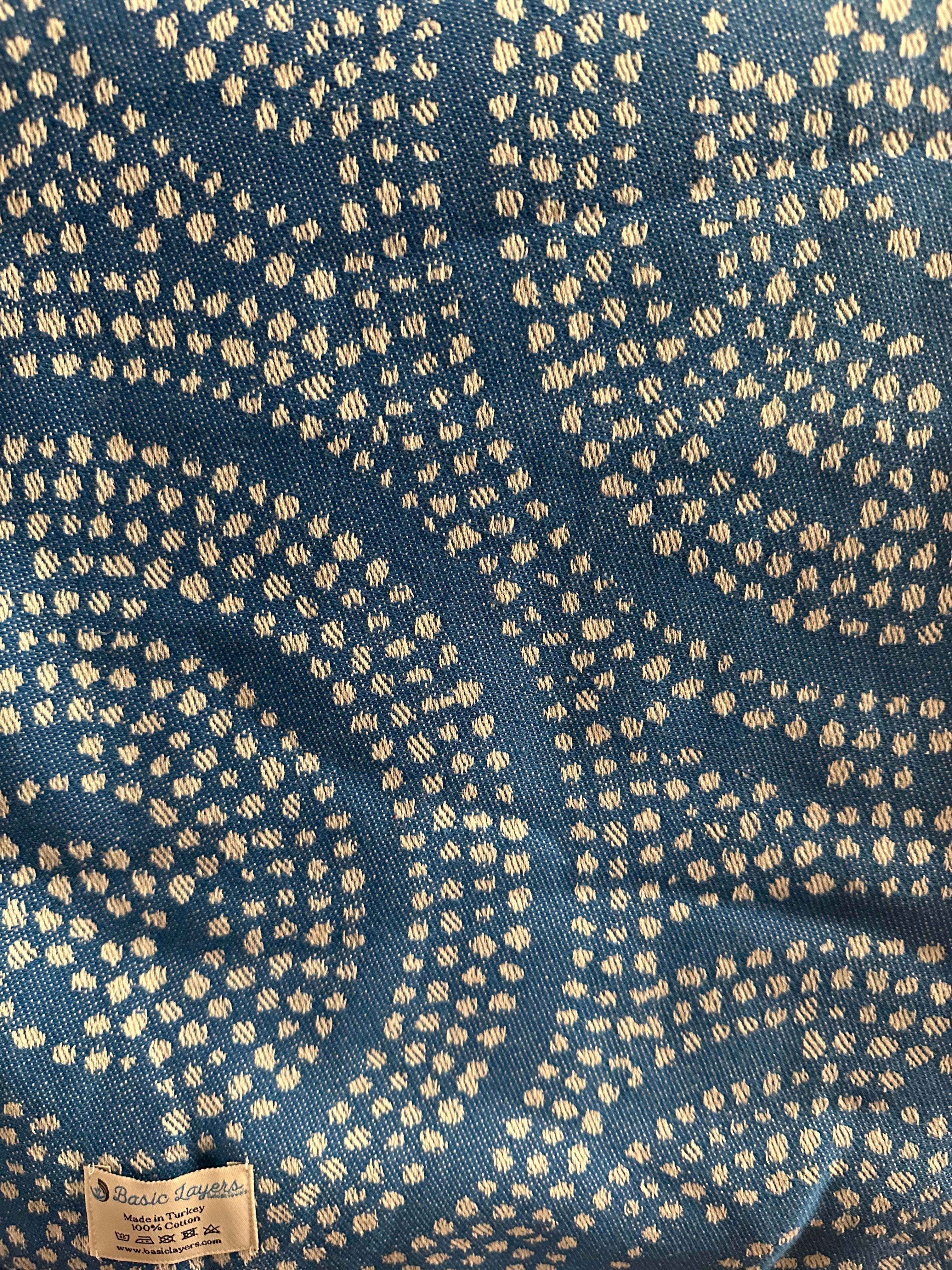 CIRCLES TURKISH COTTON THROW-Turkish Throw-DECOROLALA