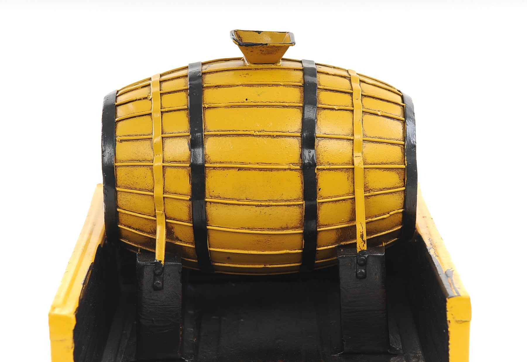 c1829 Yellow Rocket Steam Engine Model Sculpture-Sculptures-DECOROLALA