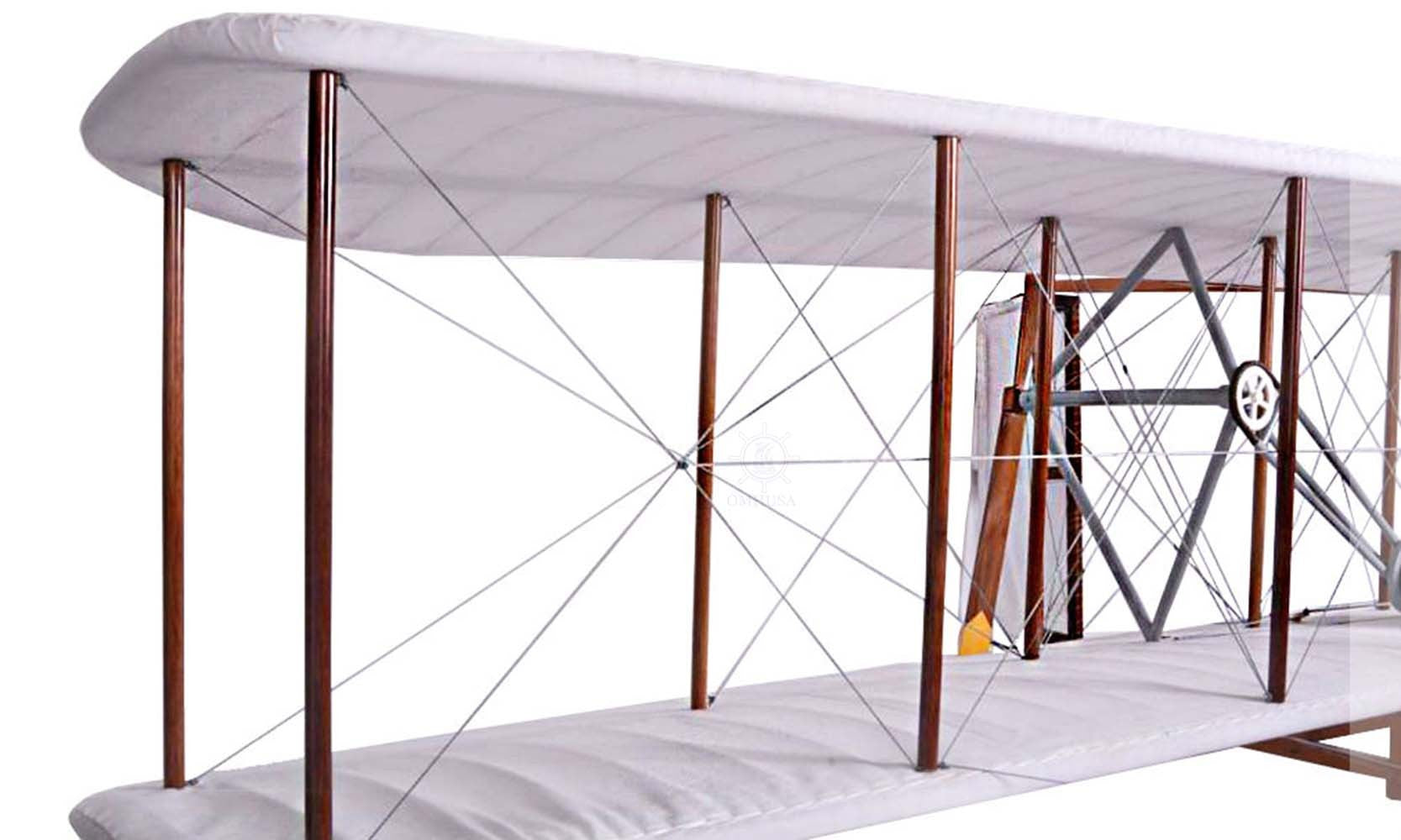 c1903 Wright Brothers Flyer Model Sculpture-Sculptures-DECOROLALA