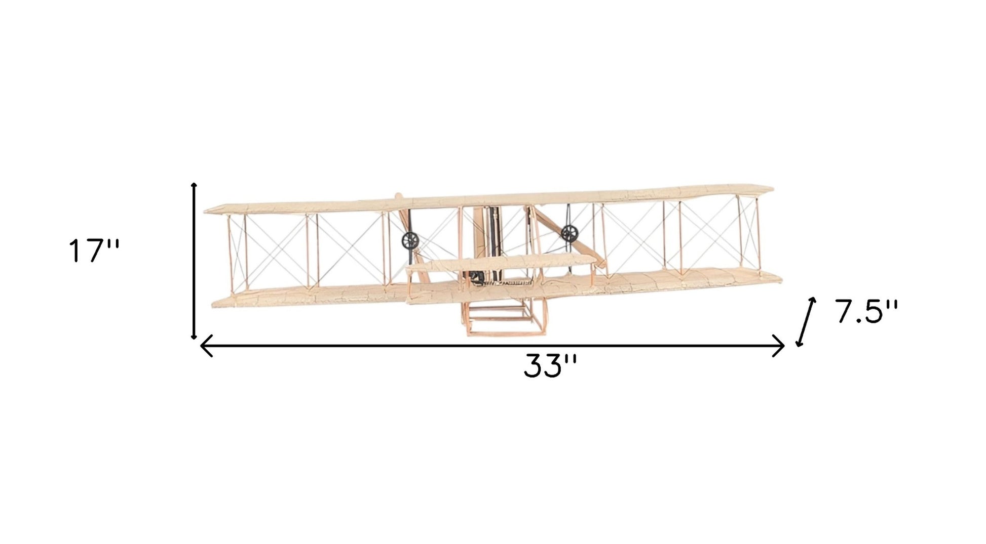 c1903 Wright Flyer Sculpture-Sculptures-DECOROLALA