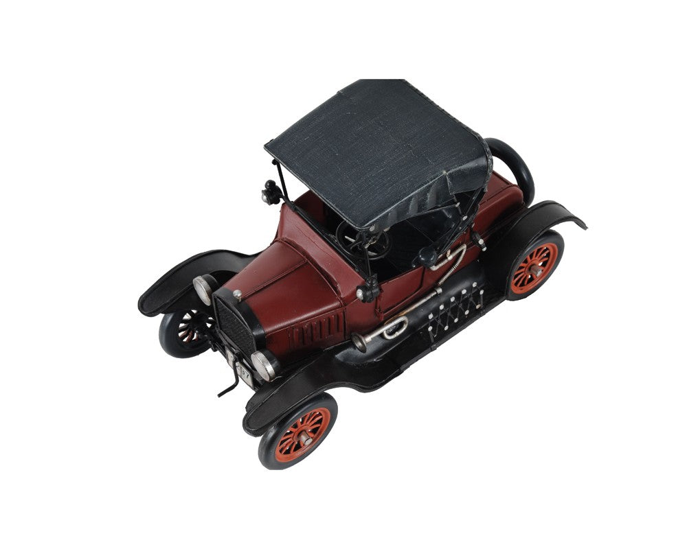 c1924 Red Ford Model T Car Sculpture-Sculptures-DECOROLALA