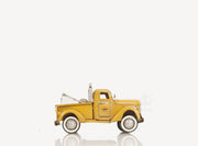 c1926 Pennzoil Tow Truck Yellow Model Sculpture-Sculptures-DECOROLALA