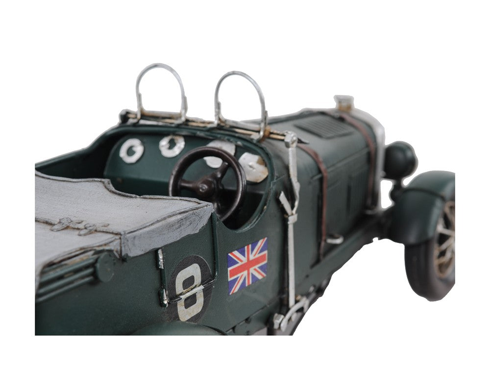 c1930 Bently Blower British Race Car Model Sculpture-Sculptures-DECOROLALA