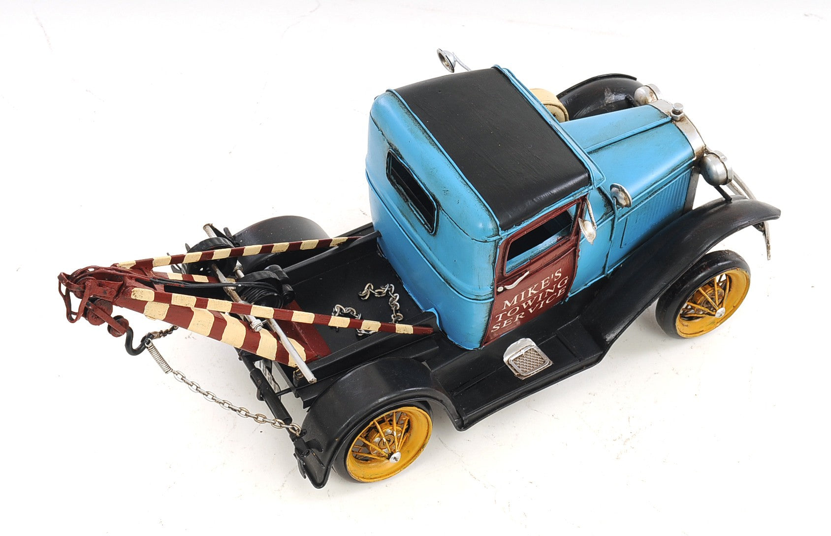 c1931 Ford Model A Tow Truck Sculpture-Sculptures-DECOROLALA