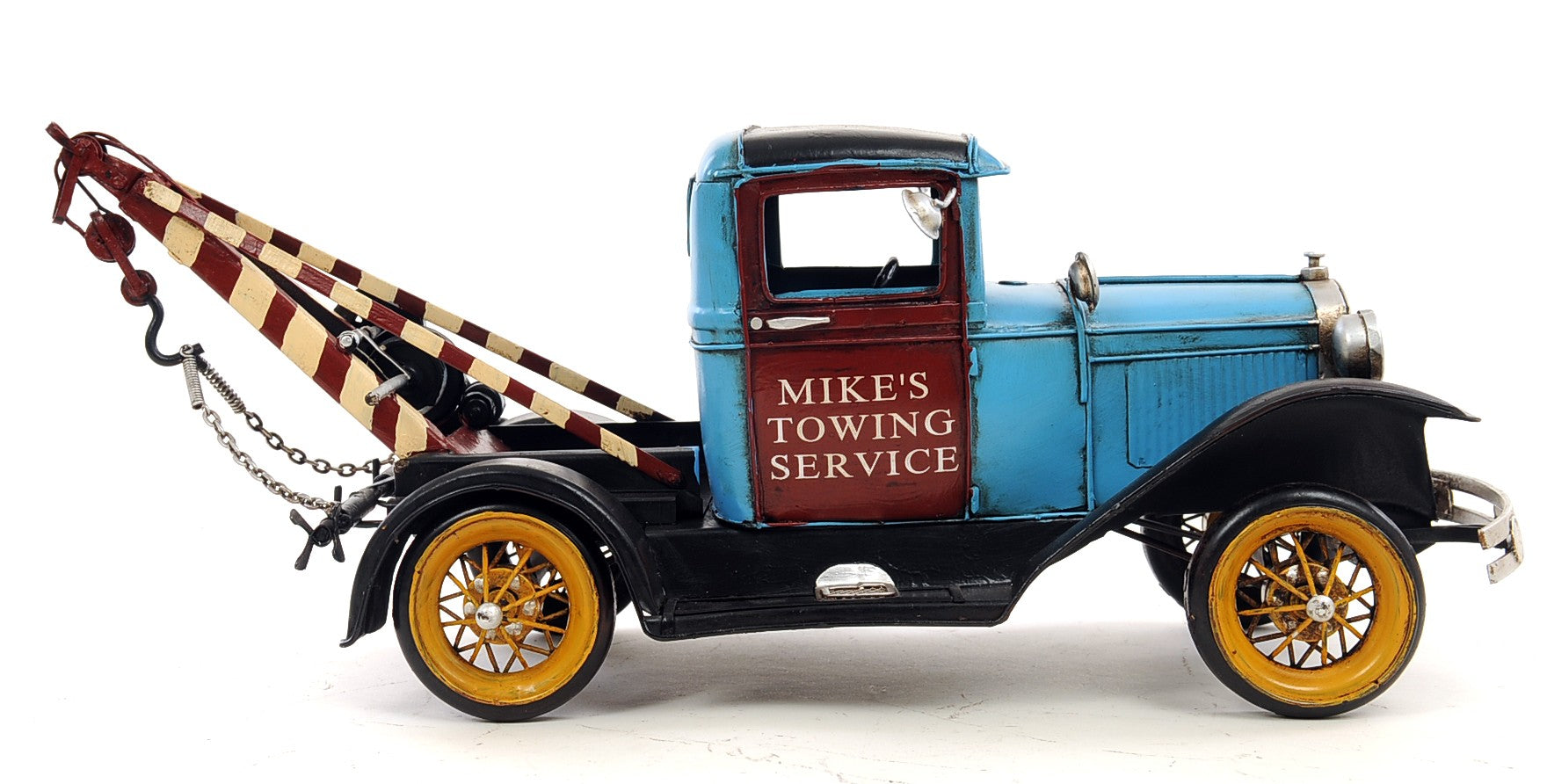 c1931 Ford Model A Tow Truck Sculpture-Sculptures-DECOROLALA