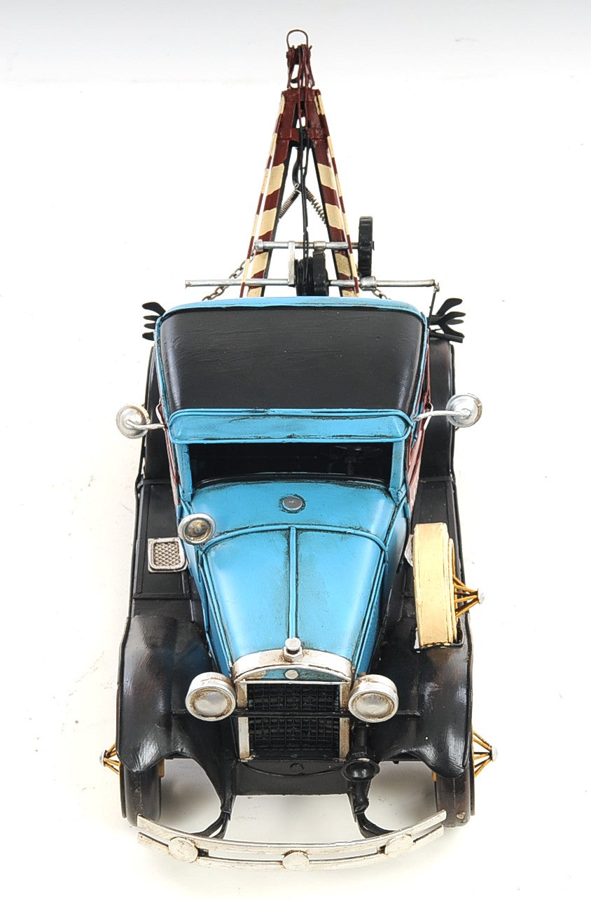 c1931 Ford Model A Tow Truck Sculpture-Sculptures-DECOROLALA