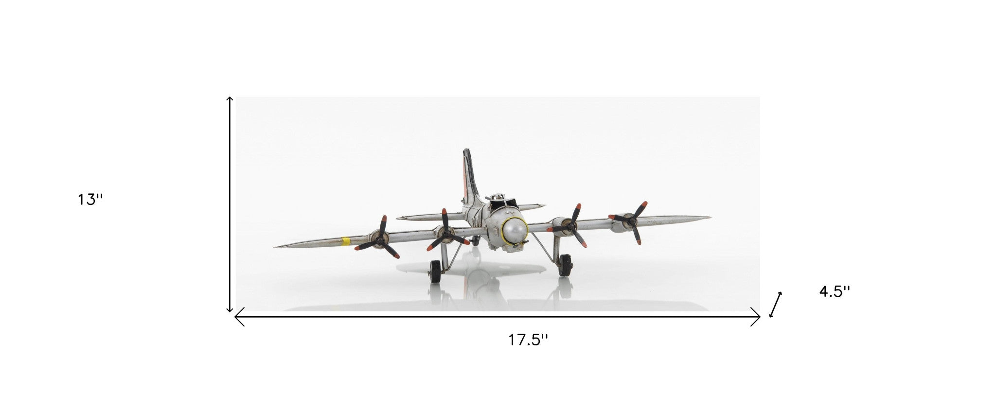 c1938 Boeing B-17 Flying Fortress Sculpture-Sculptures-DECOROLALA