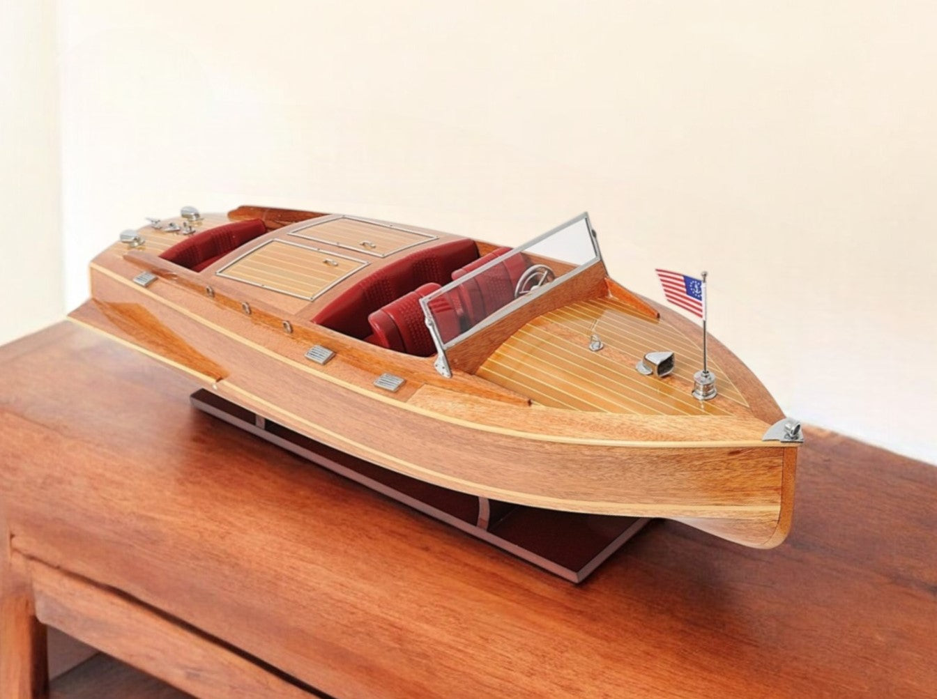 c1938 Chris Craft Runabout Large Model-Sculptures-DECOROLALA