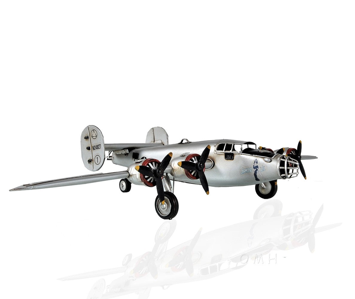 c1940 B-24 Liberator Bomber Sculpture-Sculptures-DECOROLALA