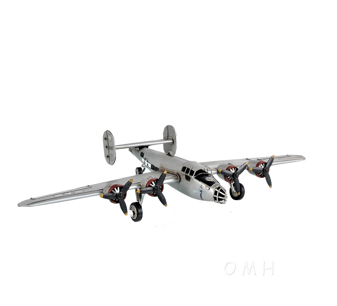 c1940 B-24 Liberator Bomber Sculpture-Sculptures-DECOROLALA