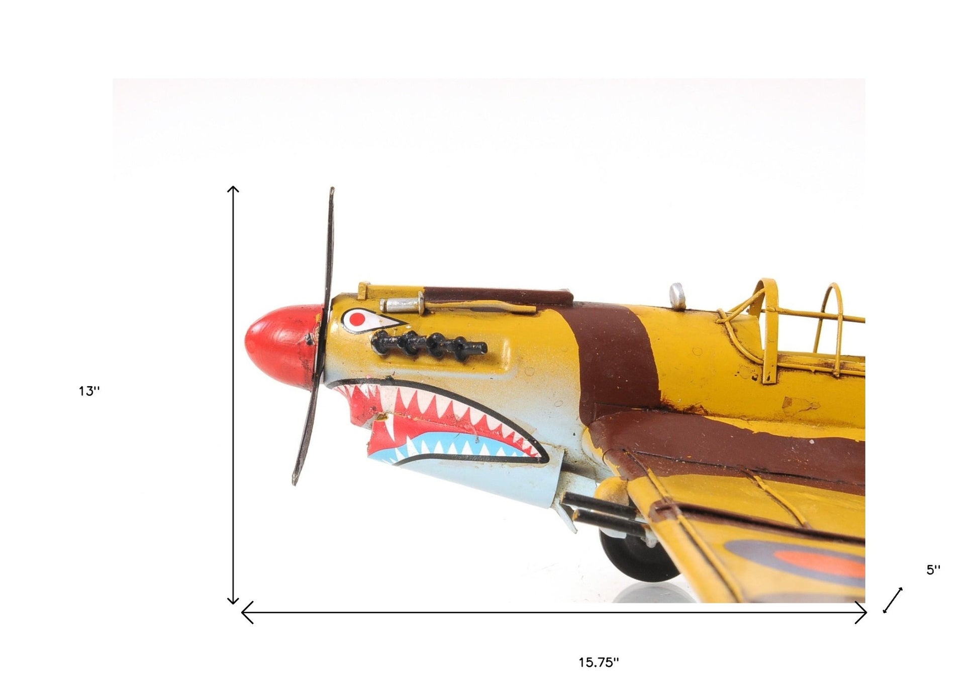 c1941 Curtiss Hawk 81A Sculpture-Sculptures-DECOROLALA