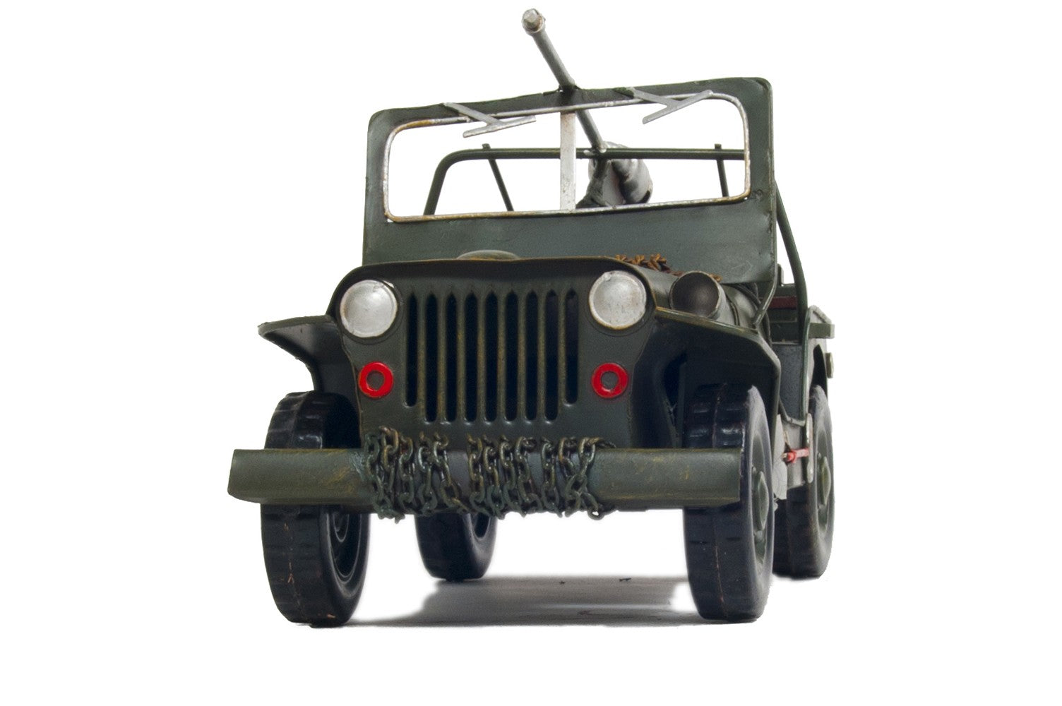c1941 Green Willys MB Overland Jeep-Sculptures-DECOROLALA