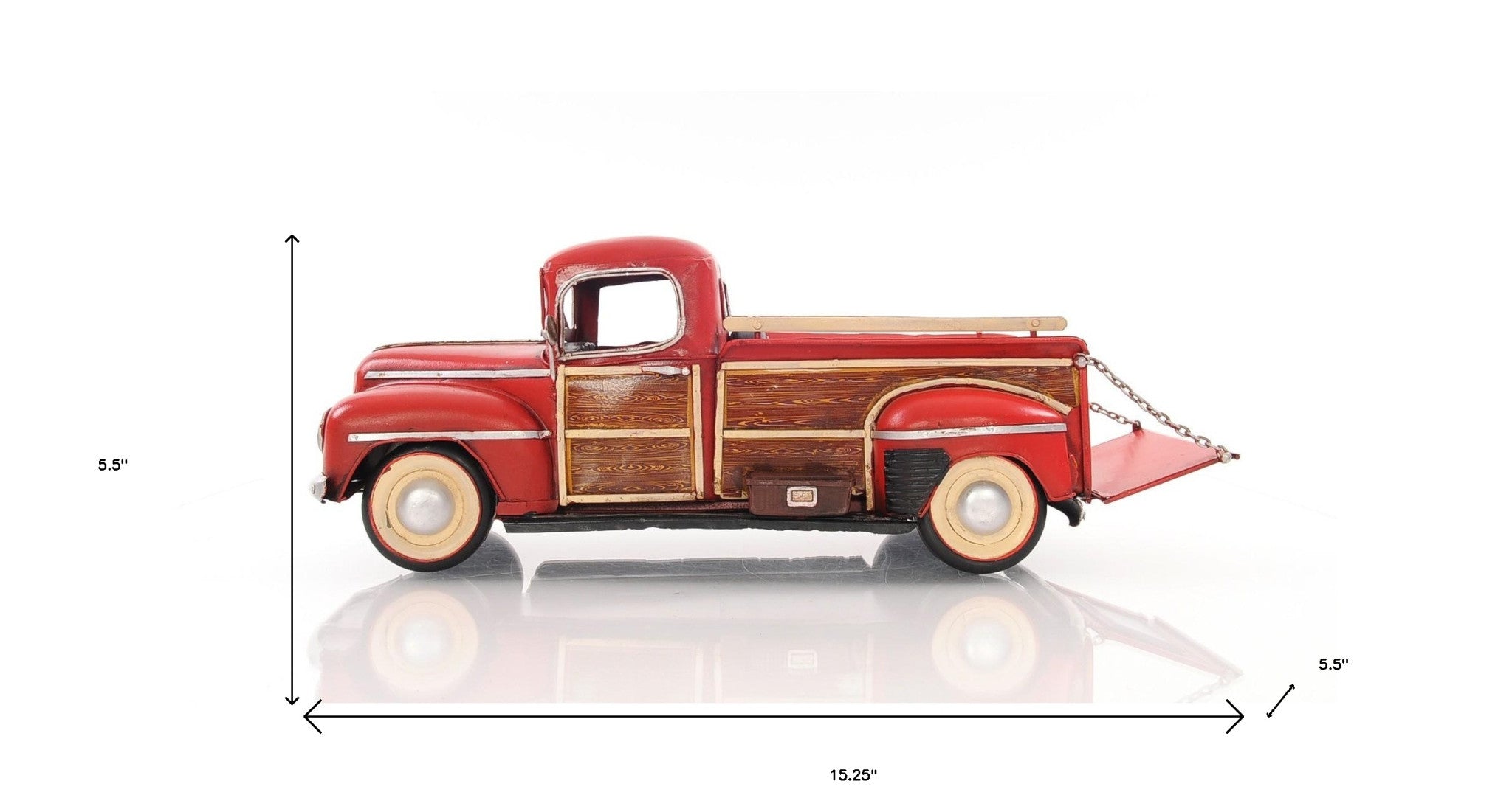 c1942 Ford Pickup Truck Sculpture-Sculptures-DECOROLALA