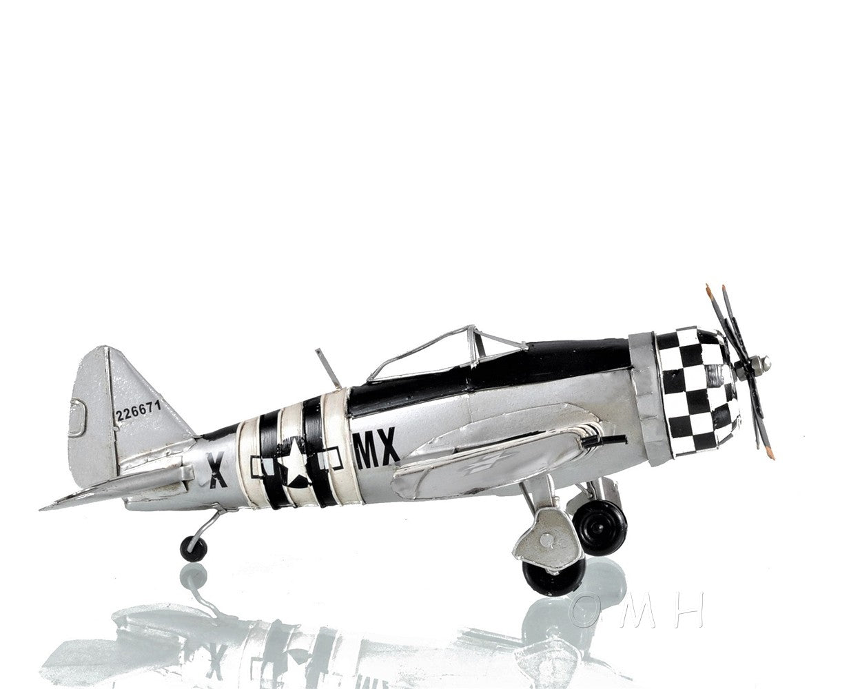 c1943 Republic P-47 Thunderbolt Sculpture-Sculptures-DECOROLALA