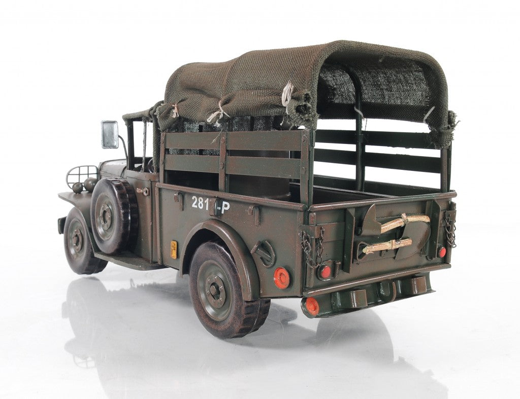 c1951 Dodge M42 Command Truck Sculpture-Sculptures-DECOROLALA