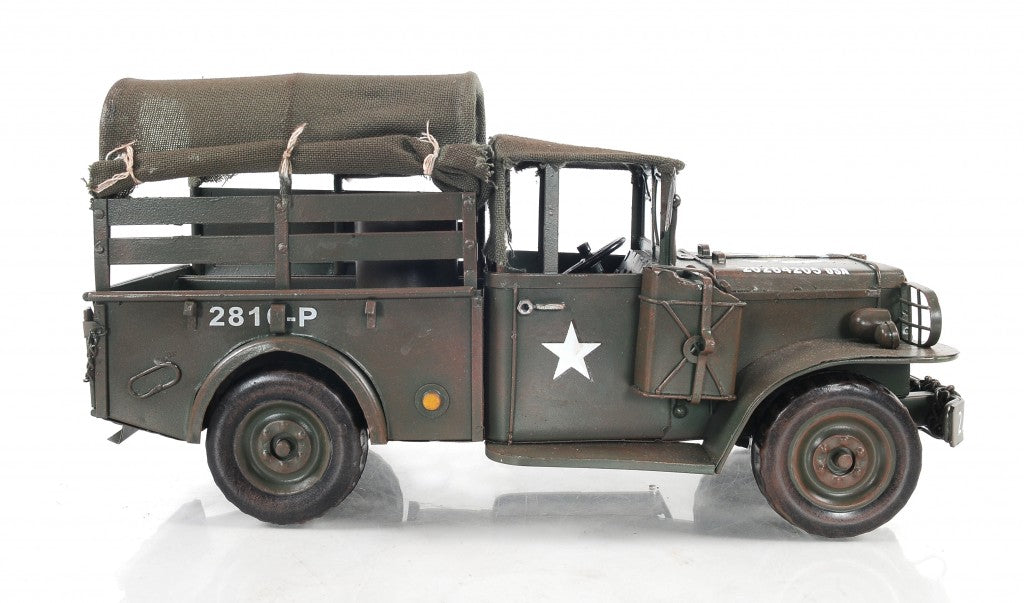 c1951 Dodge M42 Command Truck Sculpture-Sculptures-DECOROLALA