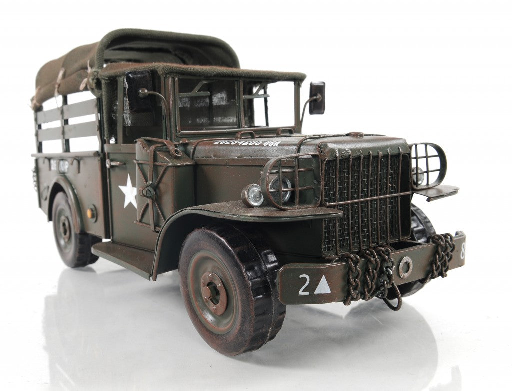 c1951 Dodge M42 Command Truck Sculpture-Sculptures-DECOROLALA