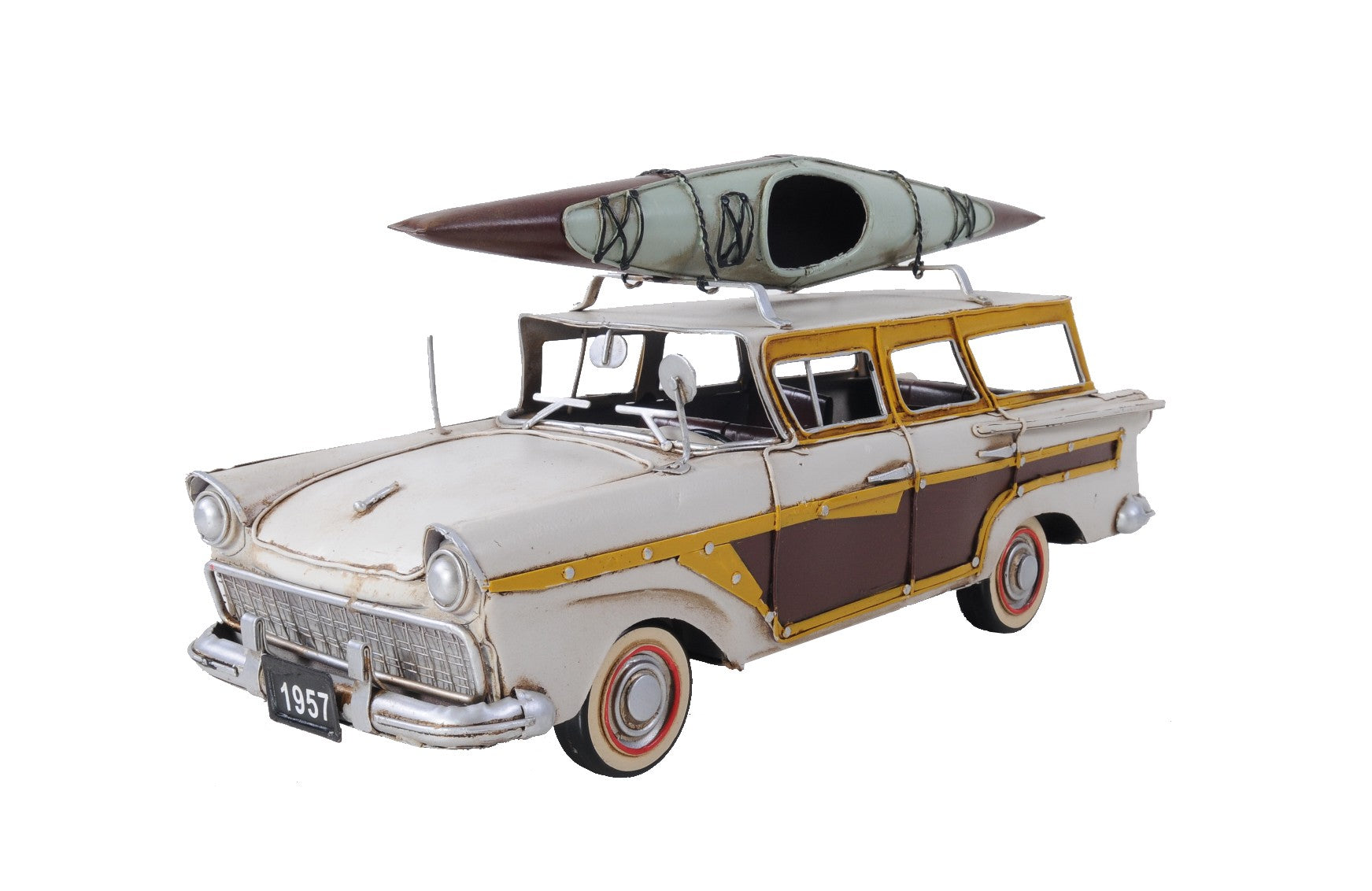 c1957 Ford Country Squire Station Wagon Sculpture-Sculptures-DECOROLALA