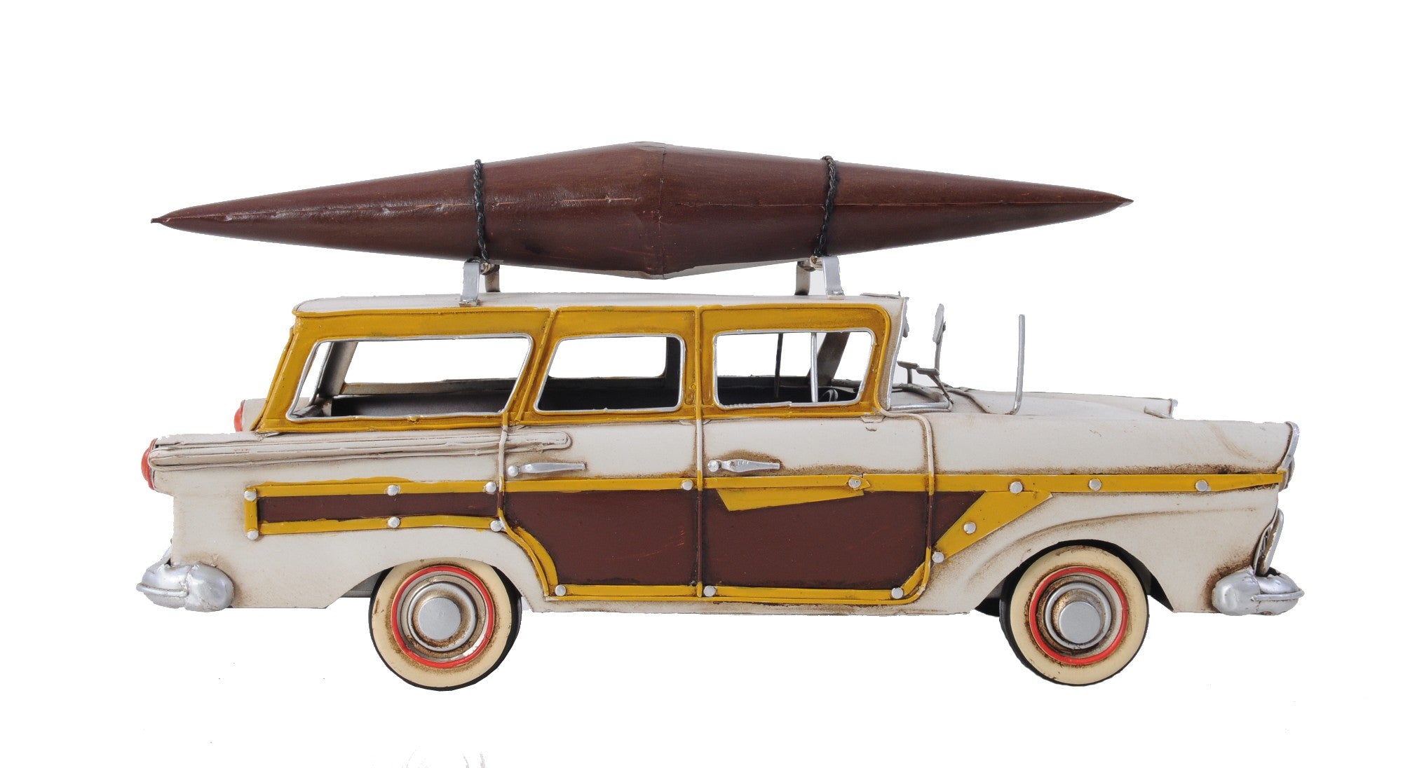 c1957 Ford Country Squire Station Wagon Sculpture-Sculptures-DECOROLALA