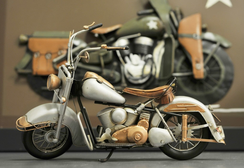c1957 Harley-Davidson Sportster Sculpture-Sculptures-DECOROLALA