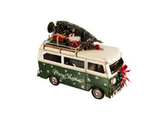 c1960s Volkswagen Christmas Bus Sculpture-Sculptures-DECOROLALA