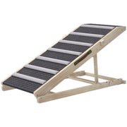 Dog Ramp for Couch, Foldable Pet Ramp for Small to Large Dog, 4 Adjustable Height from 14" to 20"