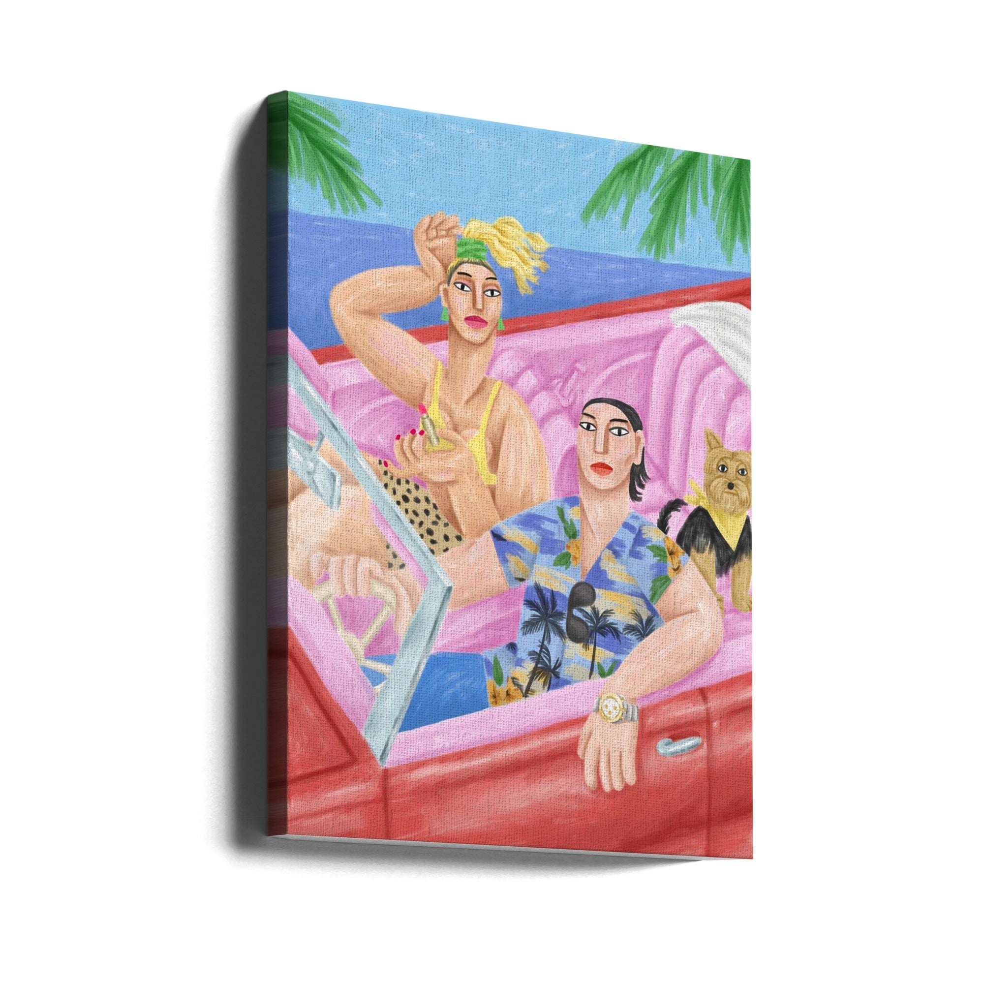 La Classe AÃŒâ‚¬ Palavas-canvas-DECOROLALA