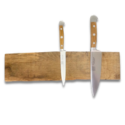 Magnetic Knife Strip Oak - Holds Up to 7 Knives (Knife not included)-0