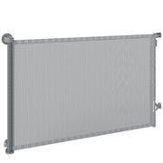 Retractable Dog Gate, 36.6" Tall,  Extends to 55" Wide, Mesh Pet Gate with Single Hand Operation, for Stairs, Doorways