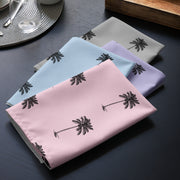 Coco Palm Pattern Cloth Napkin Set - Variety-0