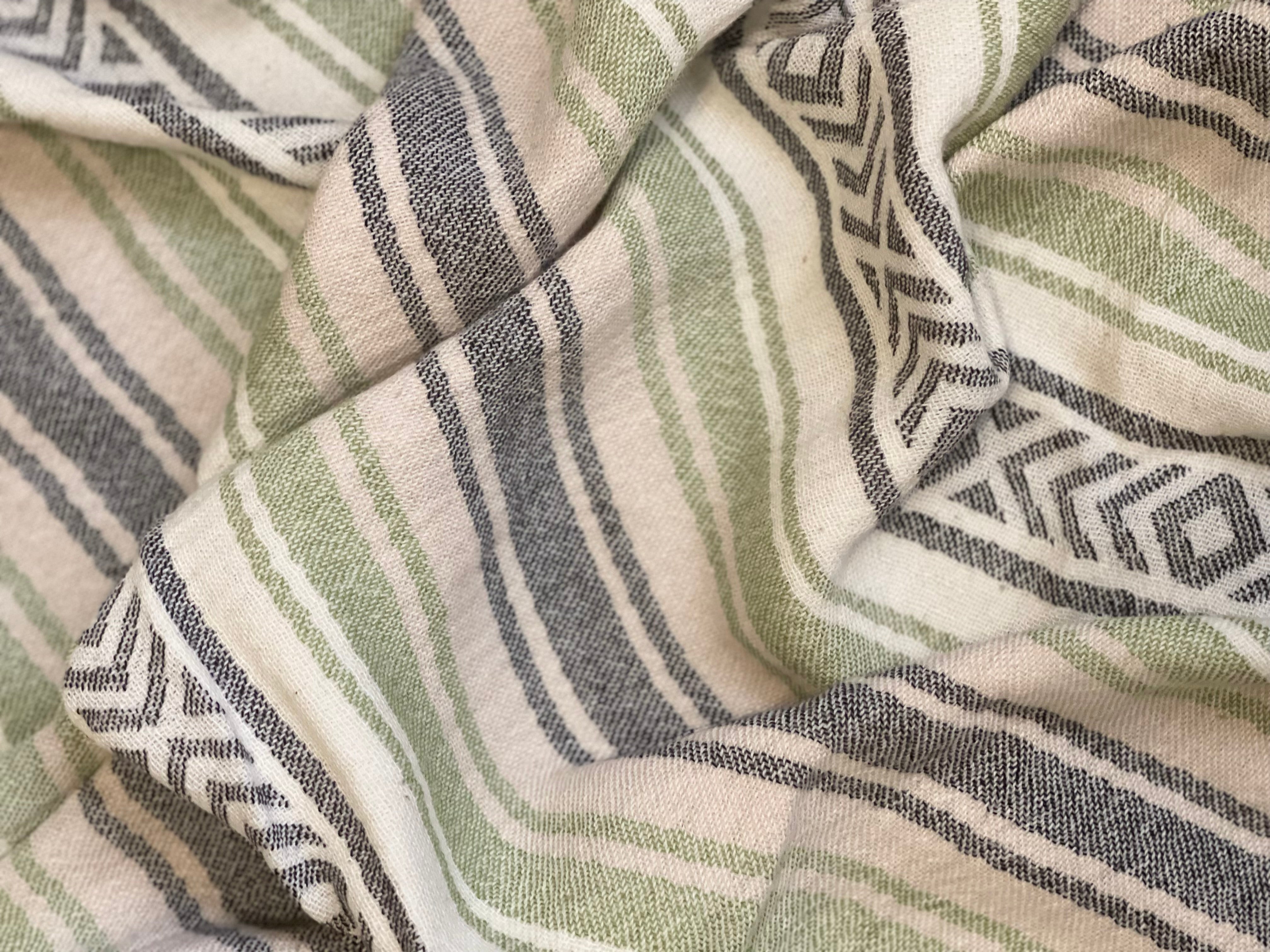 MEXICAN TURKISH COTTON THROW-Turkish Throw-DECOROLALA