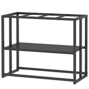 40 Gallon Fish Tank Stand, Heavy Duty Aquarium Stand with Storage Shelf, Adjustable Feet, 36.6" L x 18.5" W x 29.9" H
