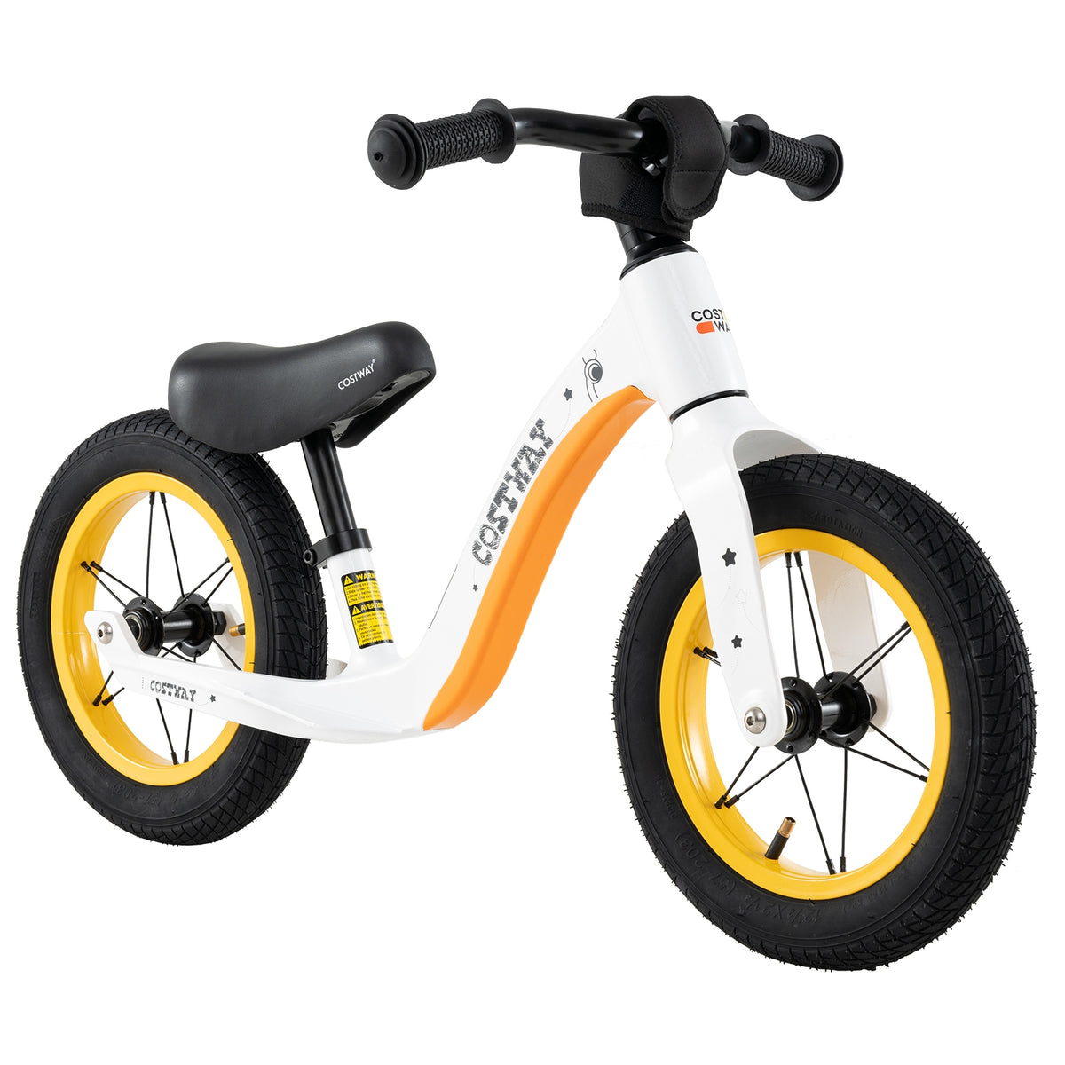 12-Inch Magnesium Alloy Balance Bike - Adjustable Seat & Handlebar