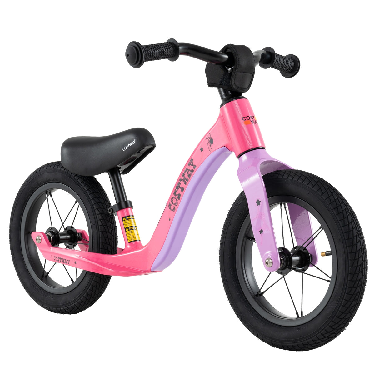 12-Inch Magnesium Alloy Balance Bike - Adjustable Seat & Handlebar