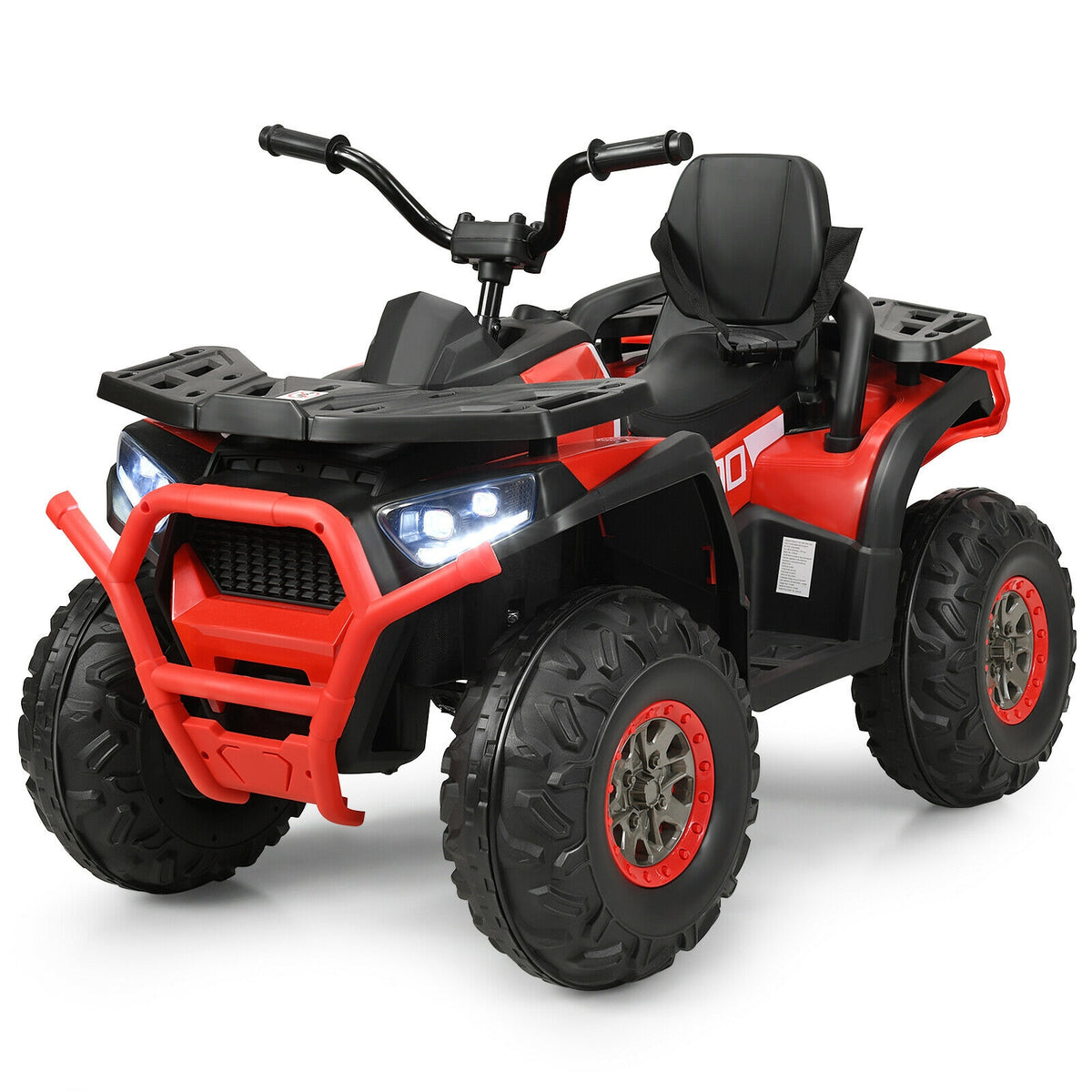 12 V Kids Electric 4-Wheeler ATV Quad with MP3 and LED Lights